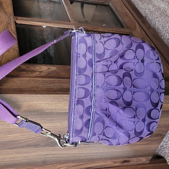 Coach purple crossbody Coach crossbody Coach crossbody Coach crossbody Coach - Picture 2 of 16